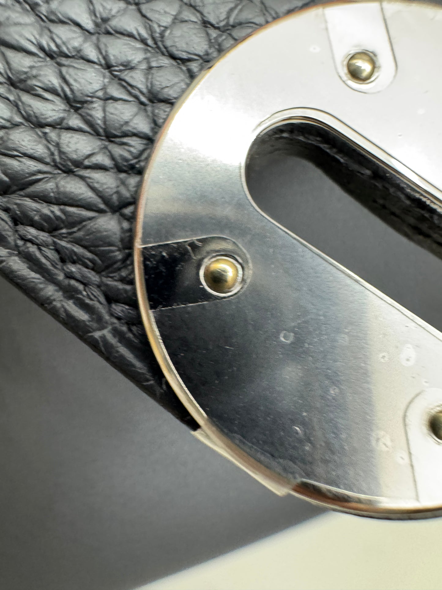 HERMES Lindy 30 石墨灰銀扣 TC 88 Graphite PHW