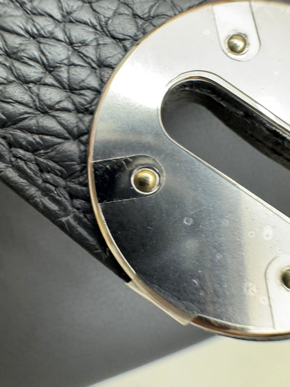 HERMES Lindy 30 石墨灰銀扣 TC 88 Graphite PHW