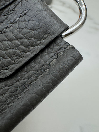 HERMES Mini Evelyne 積雨雲灰銀扣 Gris Meyer PHW