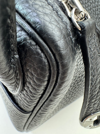 HERMES Mini Lindy 一代 黑銀 Noir PHW