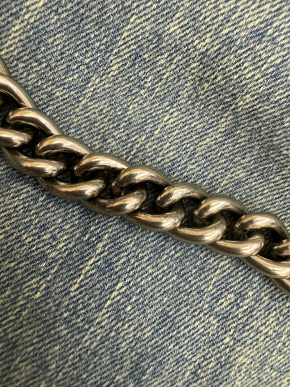 BALENCIAGA CRUSH 牛仔垃圾袋 Medium