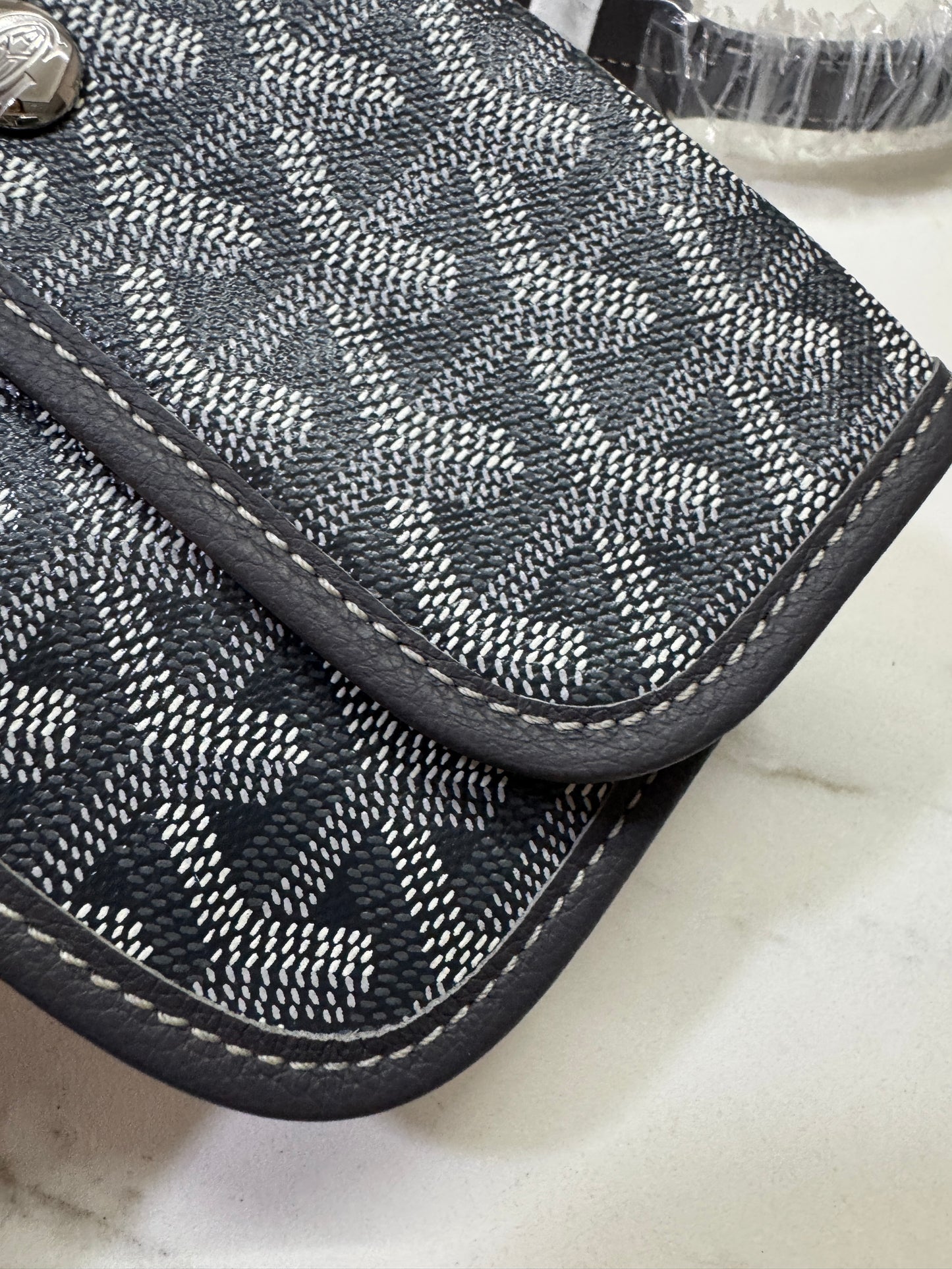 GOYARD Hobo 灰色 粉紅色小愛心版