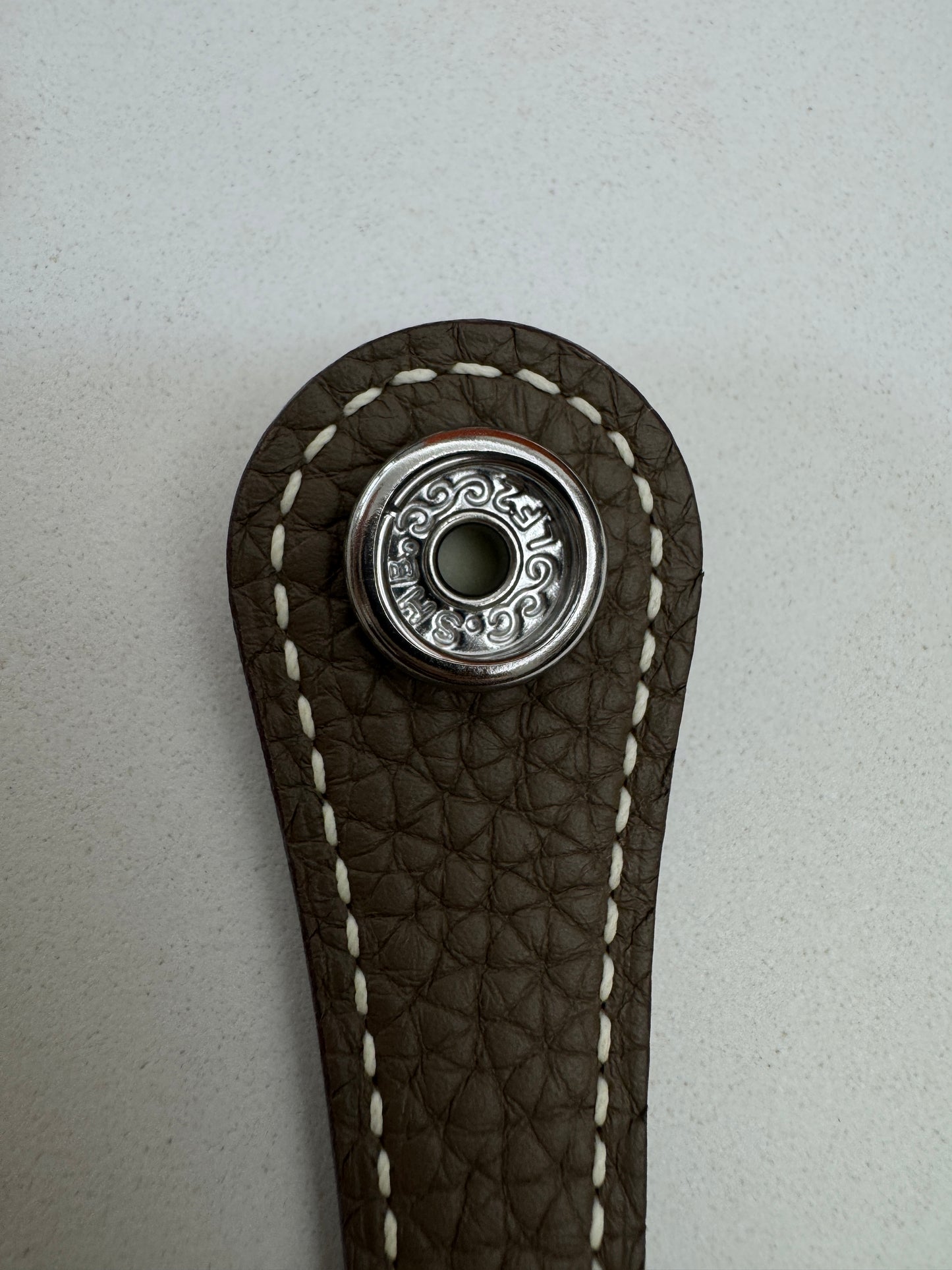 HERMES Evelyne 23 大象灰銀扣 Etoupe TC PHW