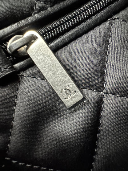 CHANEL 22Bag Backpack 黑銀 Black PHW