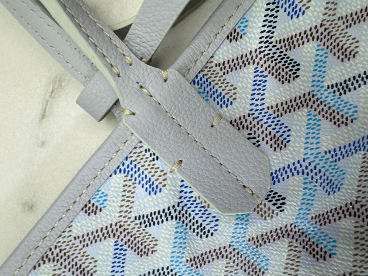 GOYARD St Louis Tote pm 冰川藍 Polar Blue