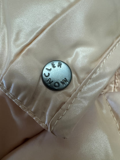 Moncler Maya 70 羽絨 光面淺粉紅色