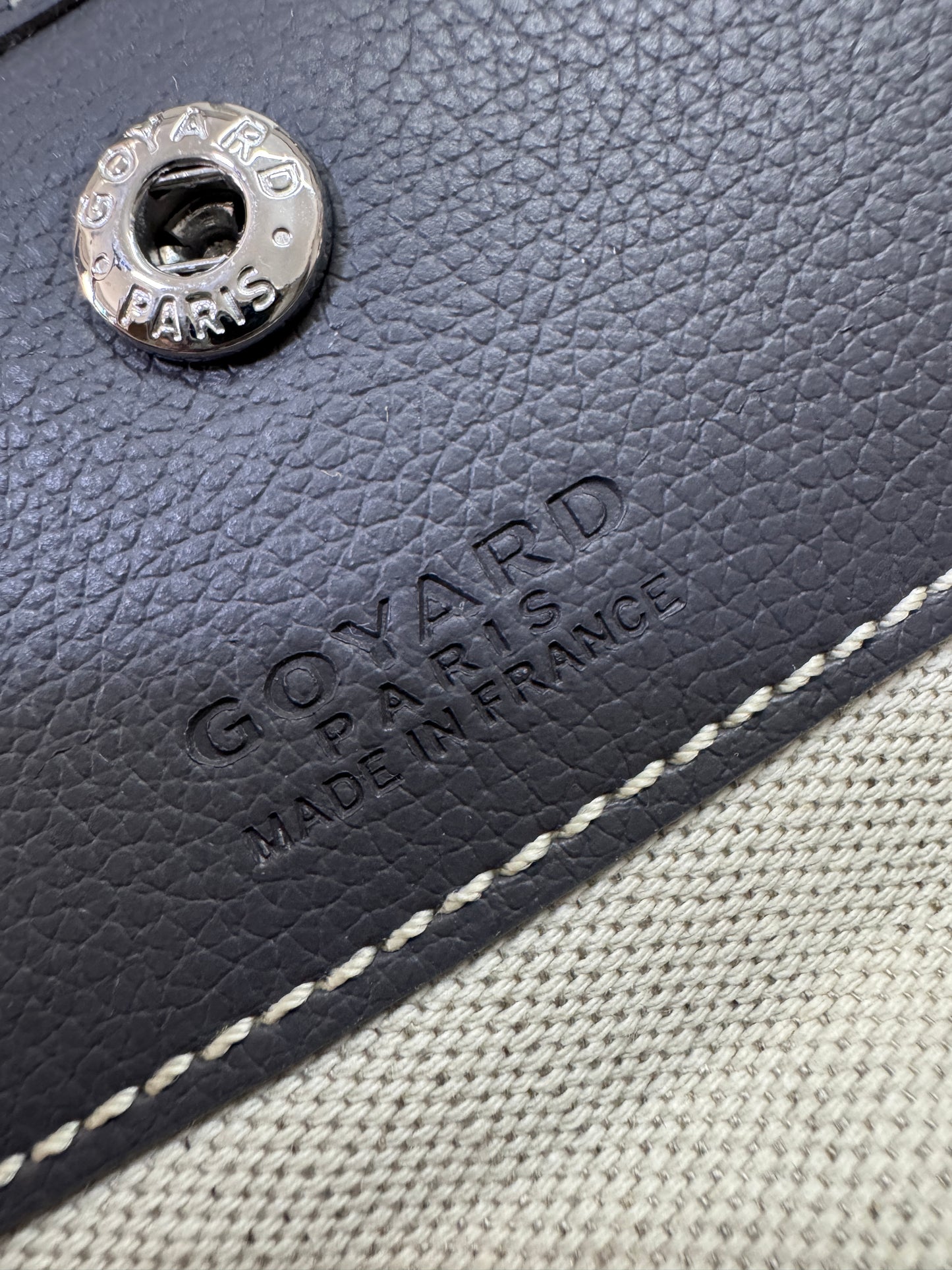 GOYARD Hobo 灰色 粉紅色小愛心版