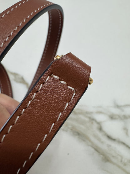CELINE Triomphe Boston 棕色