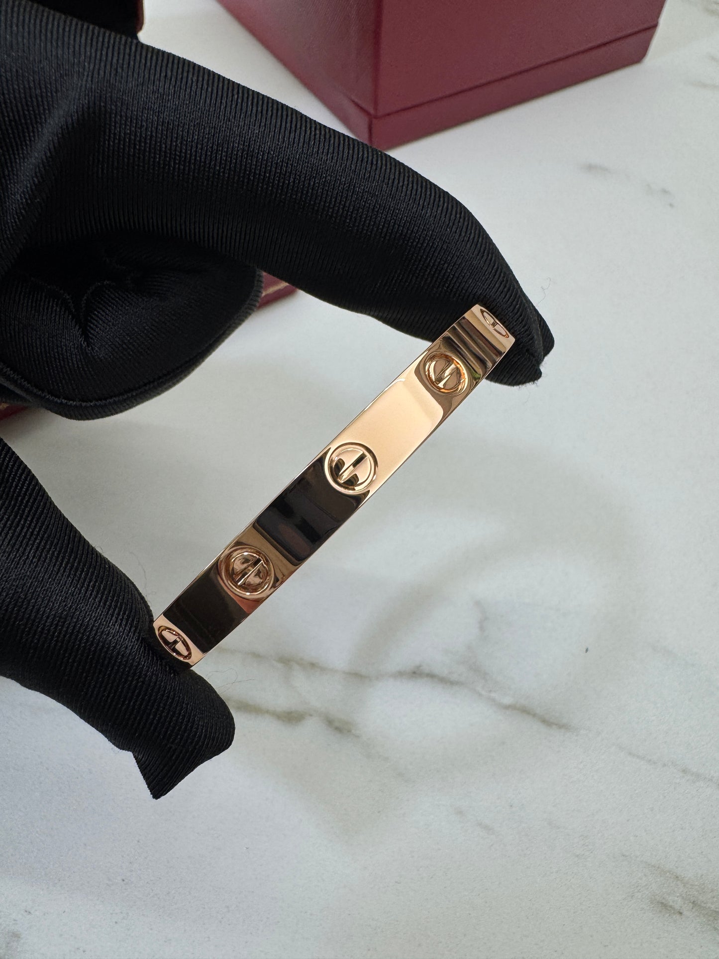 CARTIER Love Bracelet Classic Rose Gold