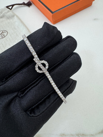 HERMES Finesse Bracelets 滿鑽
