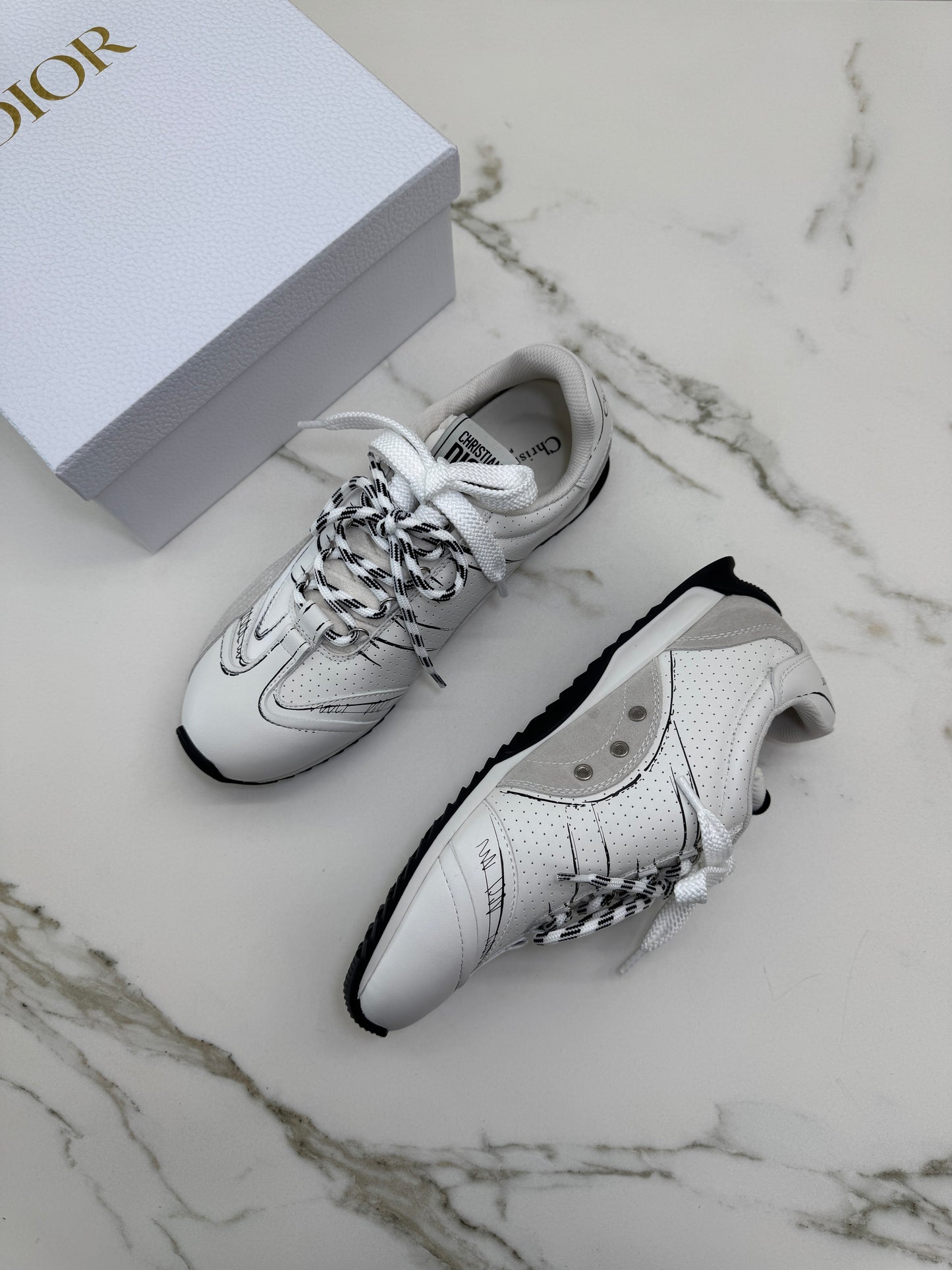 DIOR D-Sketch Sneakers