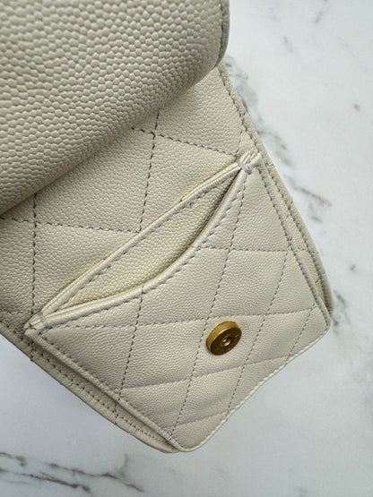 CHANEL Mini 25Bag 米色