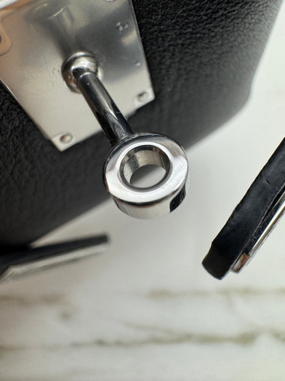HERMES Kelly Moove 黑銀 Swift Noir PHW