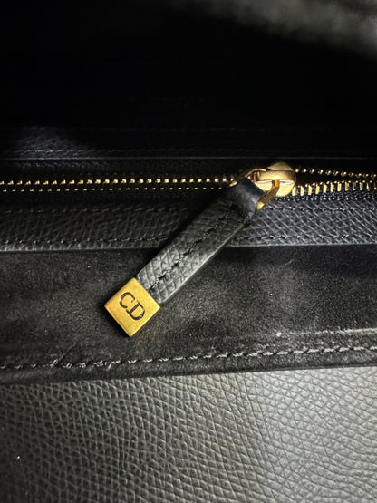 DIOR Saddle Medium Black