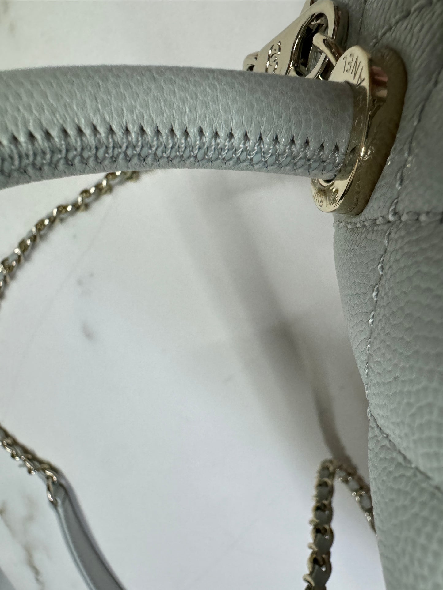 CHANEL Cocohandle 冰川藍 24P Small