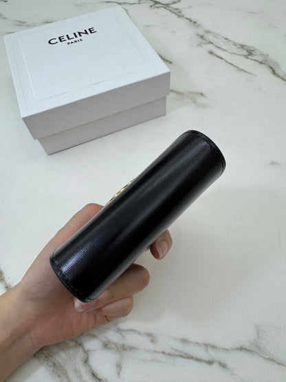 CELINE Wallet 凱旋門金扣Box皮