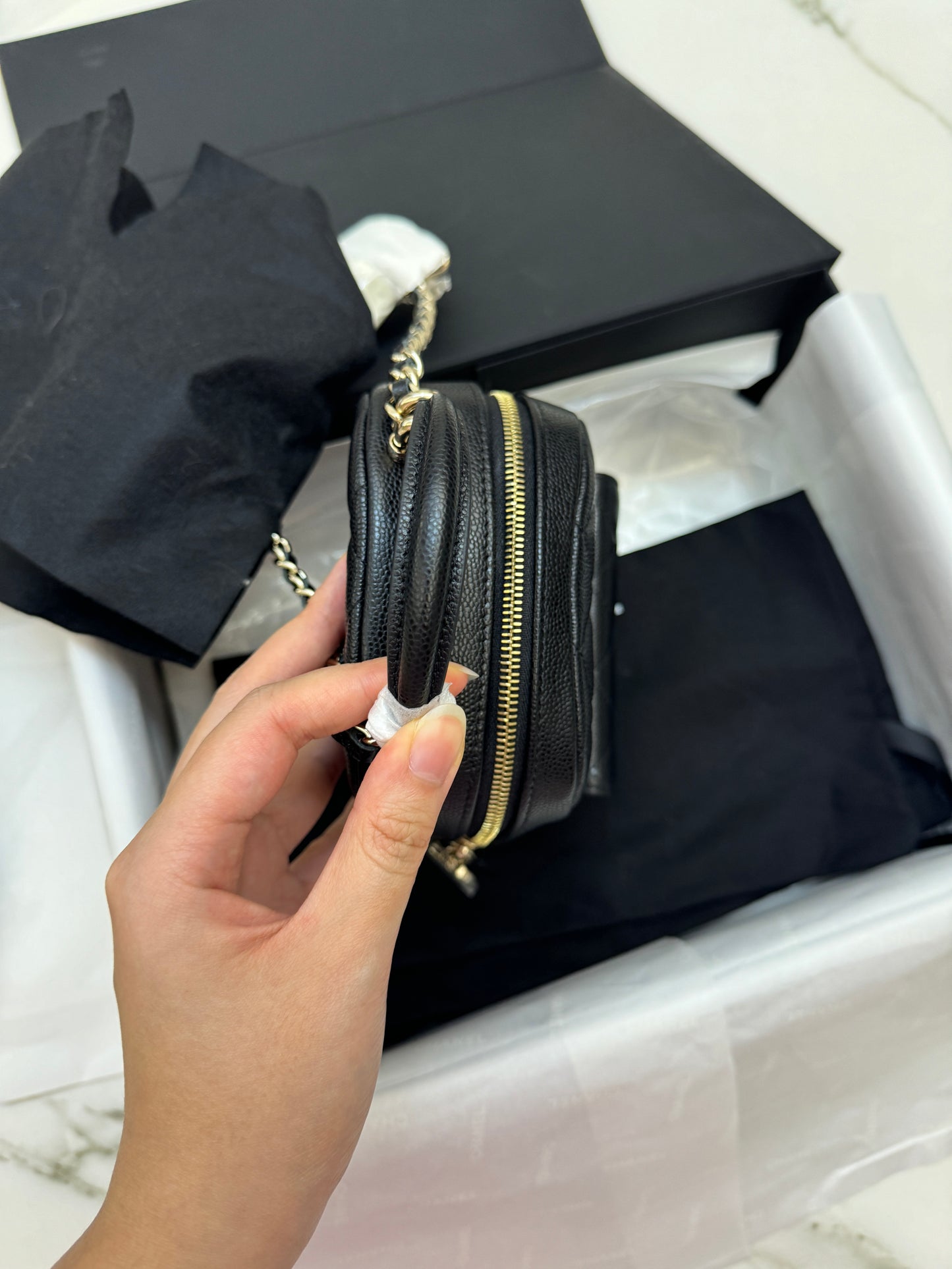 CHANEL 24C 小書包 黑色