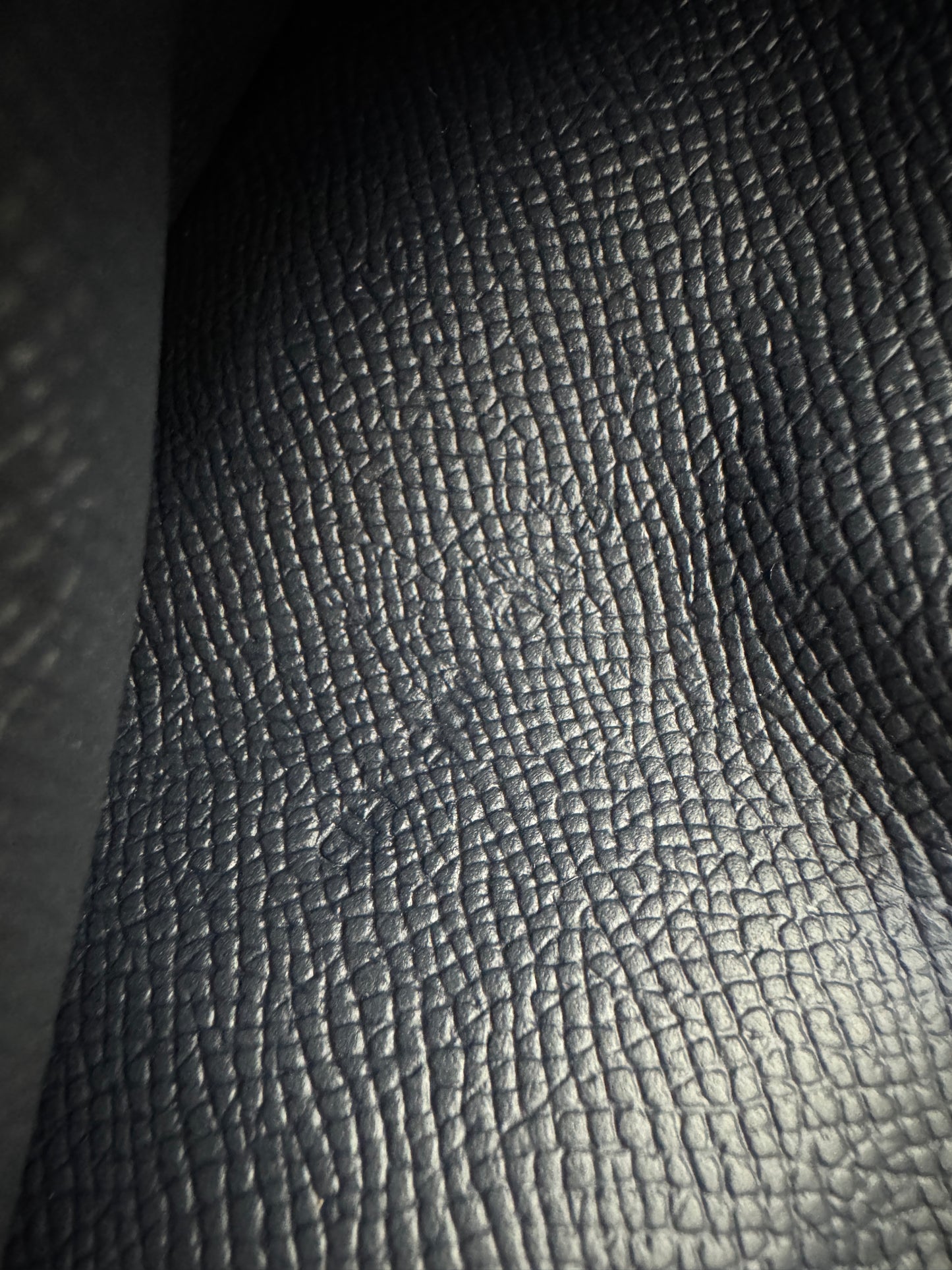 HERMES Bearn Wallet 午夜藍銀扣 Epsom Bleu Nuit PHW