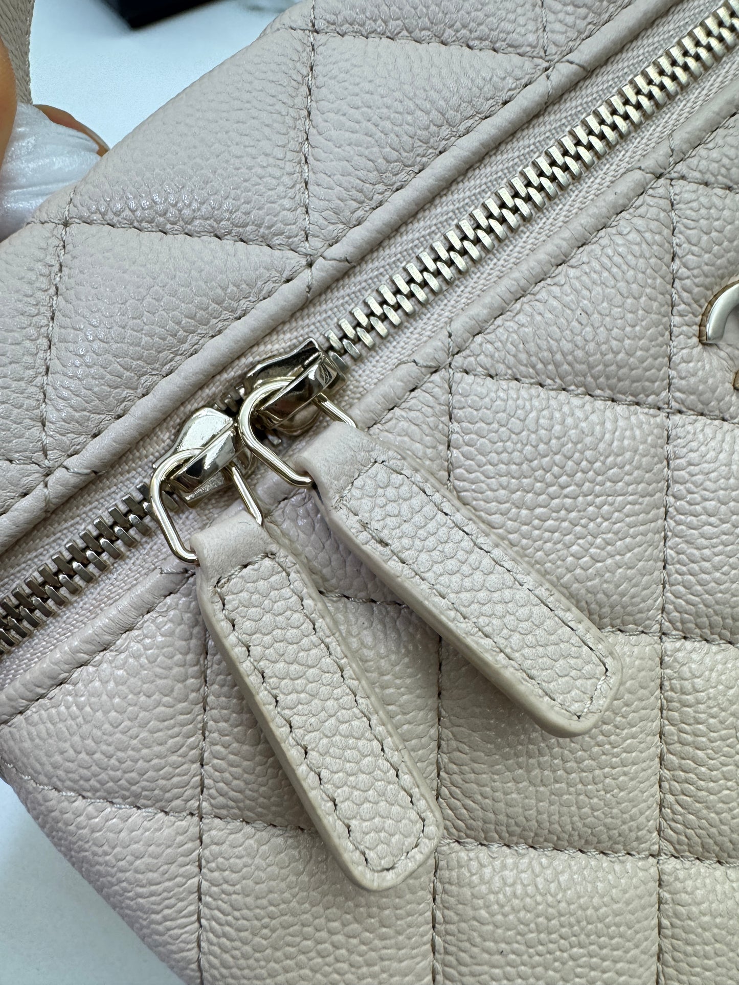 CHANEL LP盒子包 淺杏色