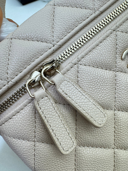 CHANEL LP盒子包 淺杏色