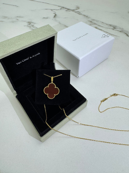 VCA Magic Alhambra 紅玉髓項鏈