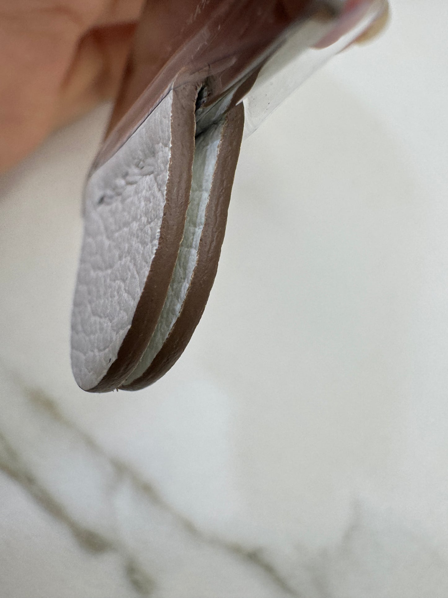 HERMES Mini Constance 新白色 銀扣 Evercolor 0U New White PHW