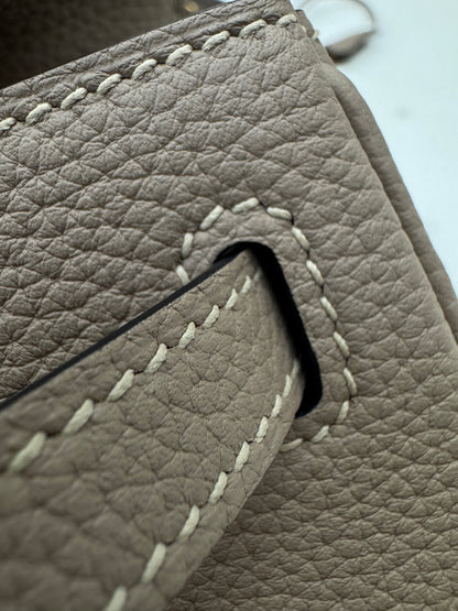 HERMES Kelly 25 斑鳩灰金扣 內縫 Togo 81 Gris Tourterelle GHW