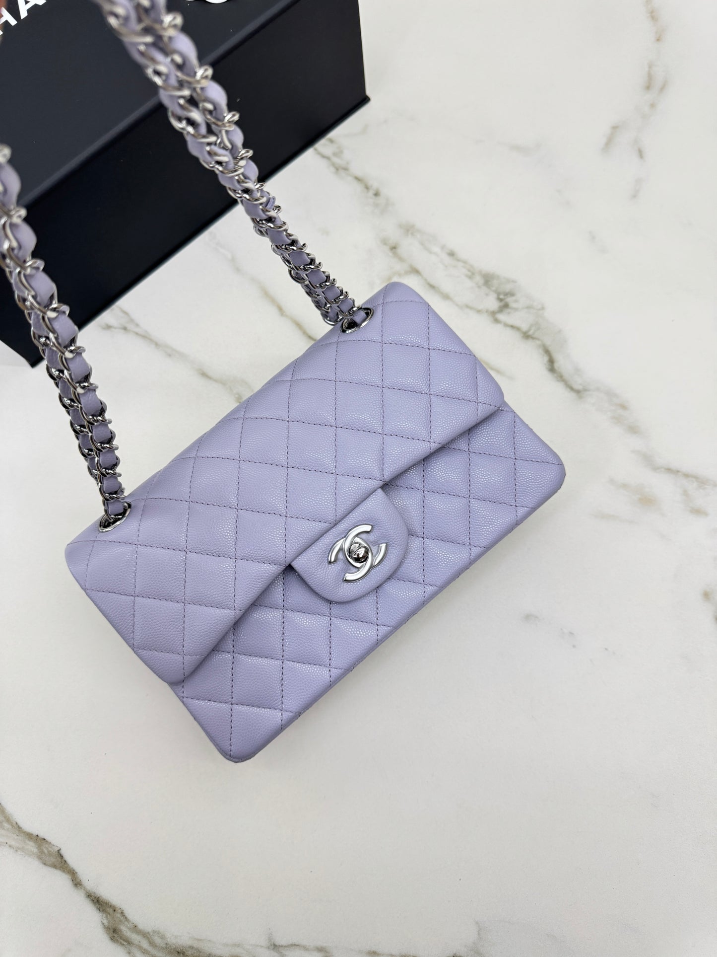 CHANEL 21K香芋紫 CF23 Small