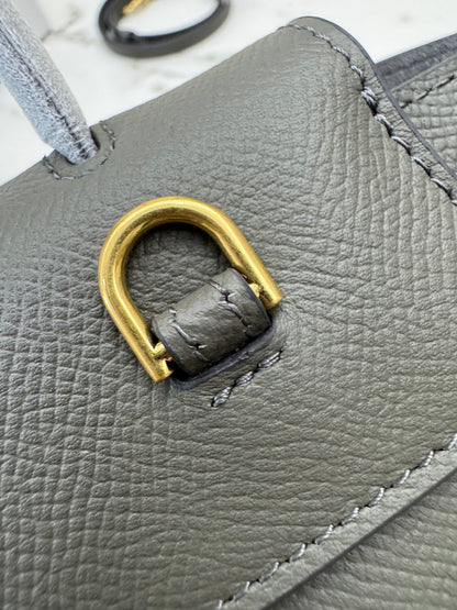 CELINE Belt Bag Nano 深灰色