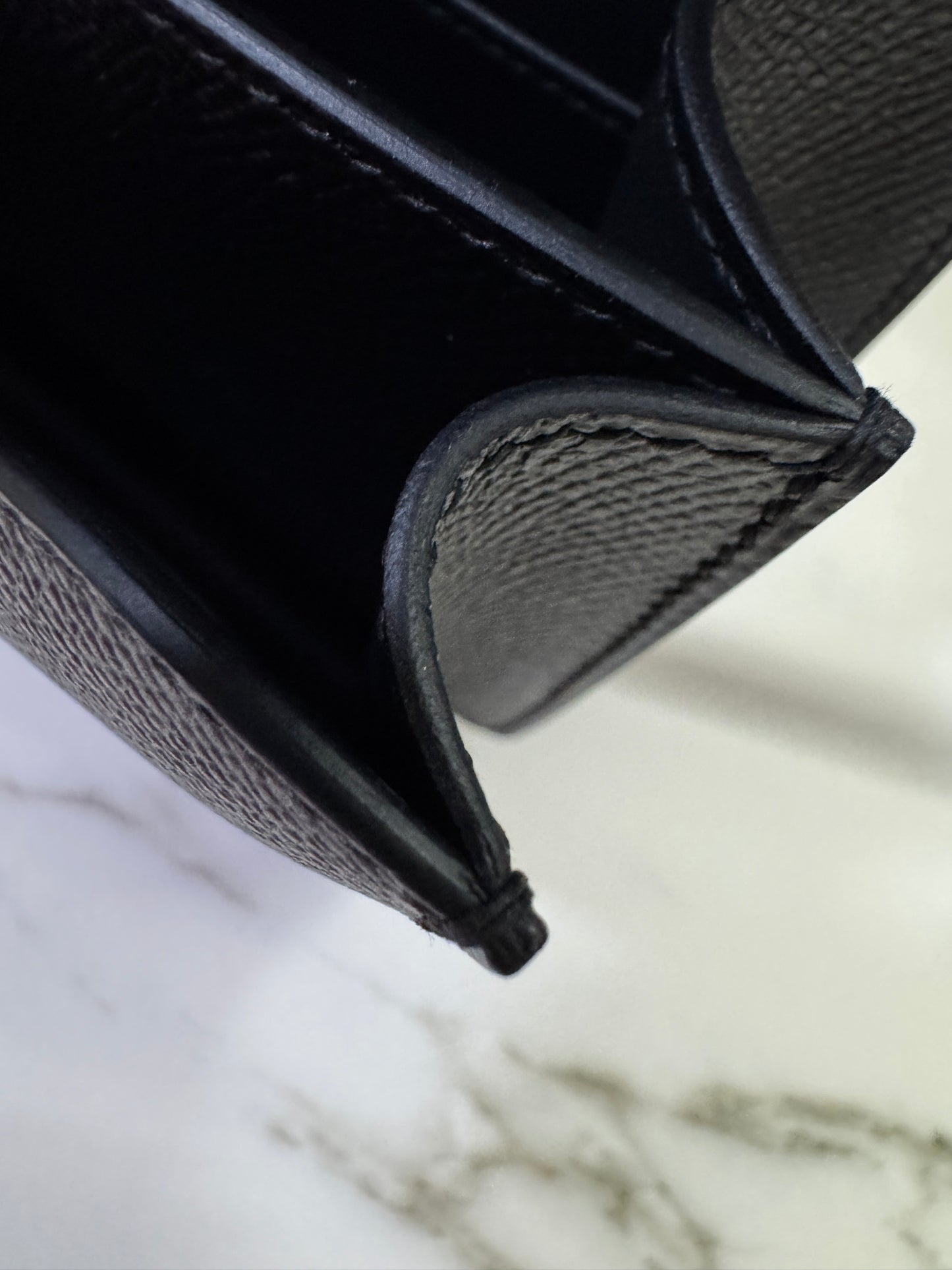 HERMES Mini Constance 新版 附鏡子 黑銀 Epsom PHW