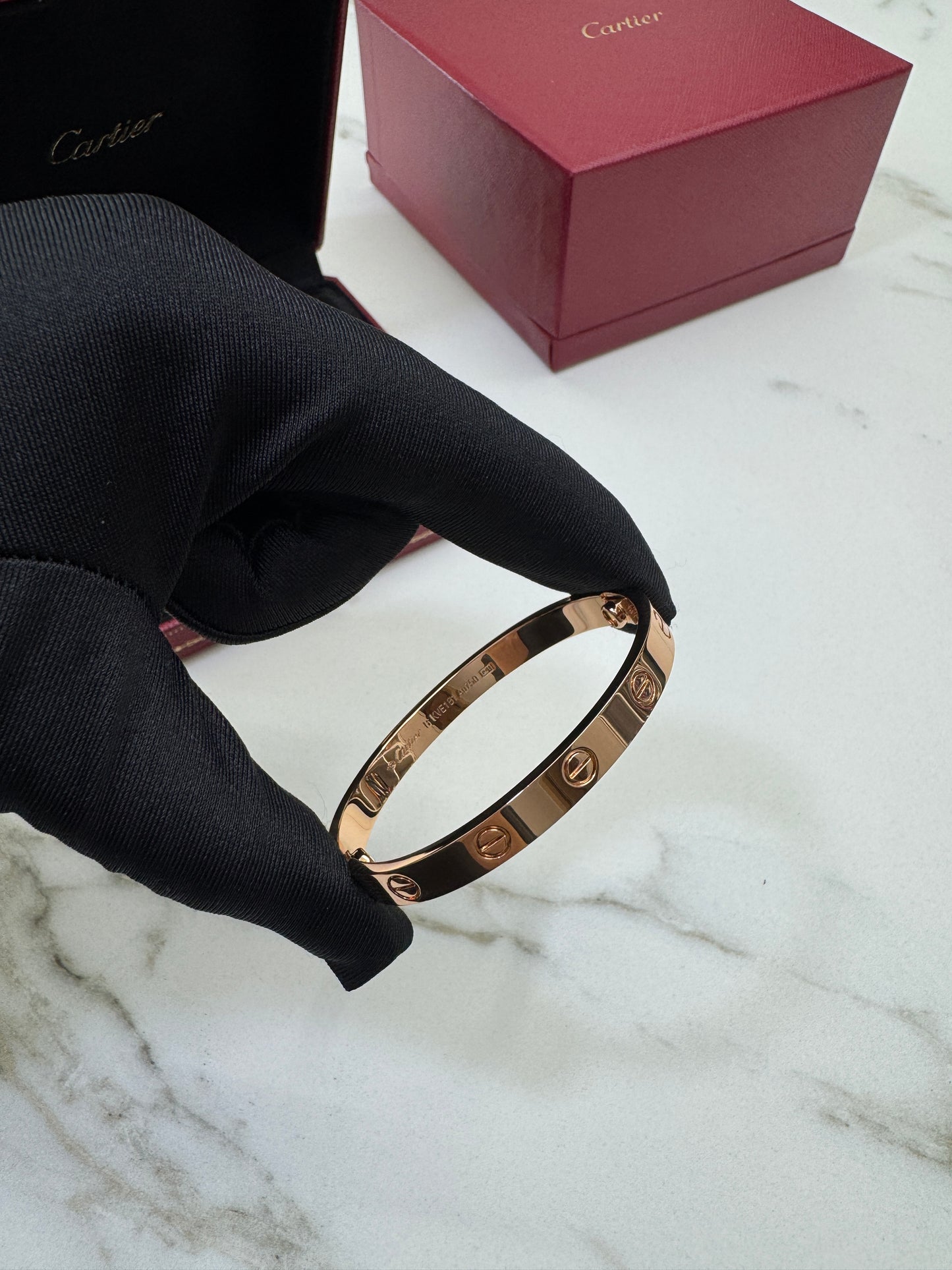 CARTIER Love Bracelet Classic Rose Gold