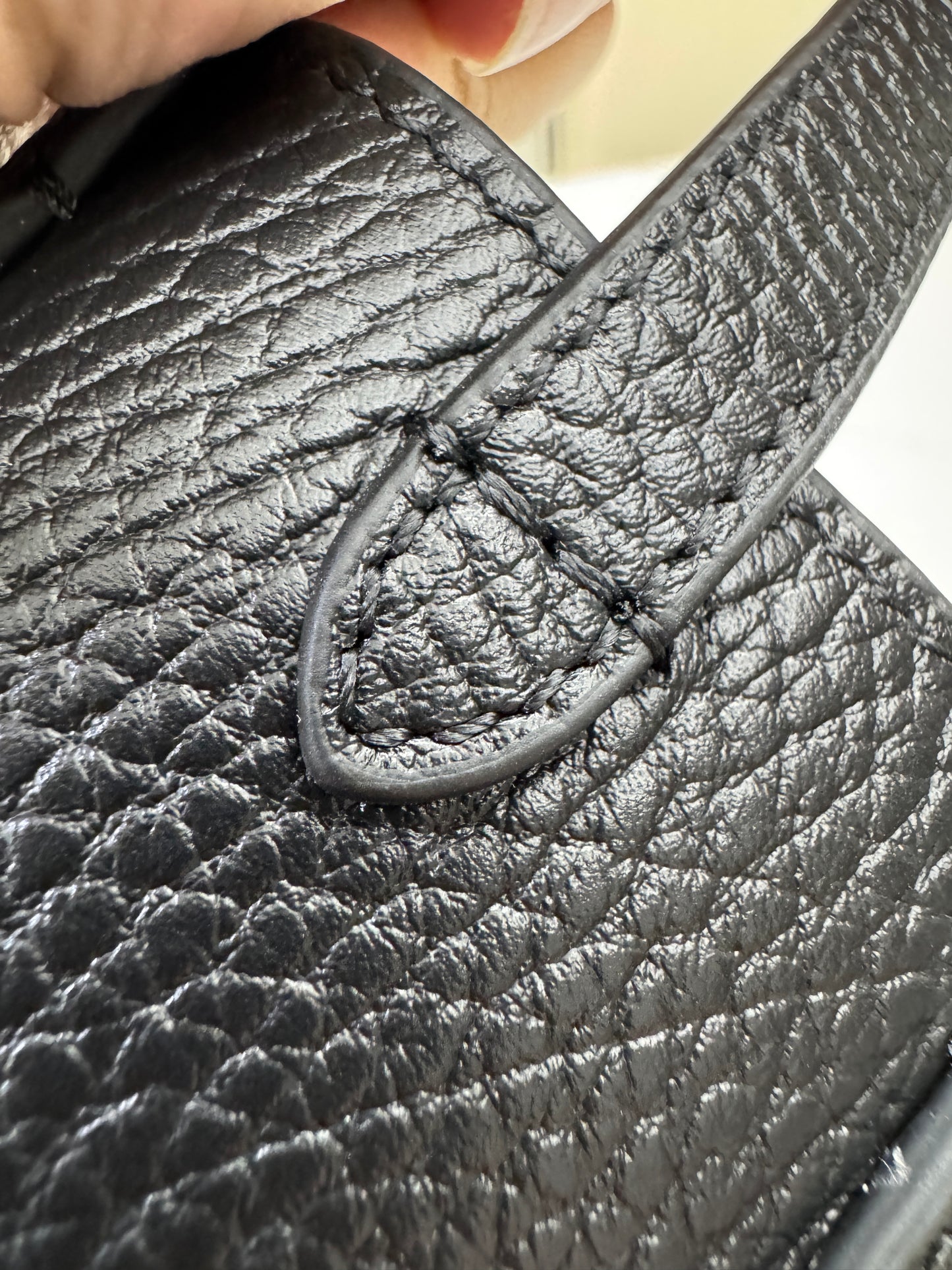 DIOR Signature 全皮小水桶