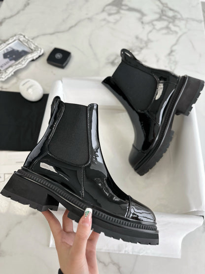 CHANEL 切爾西靴 Chelsea boots 22A