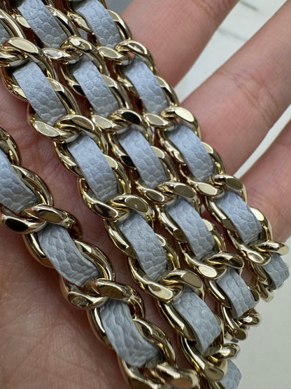 CHANEL 25S Kelly 手機包 Baby Blue