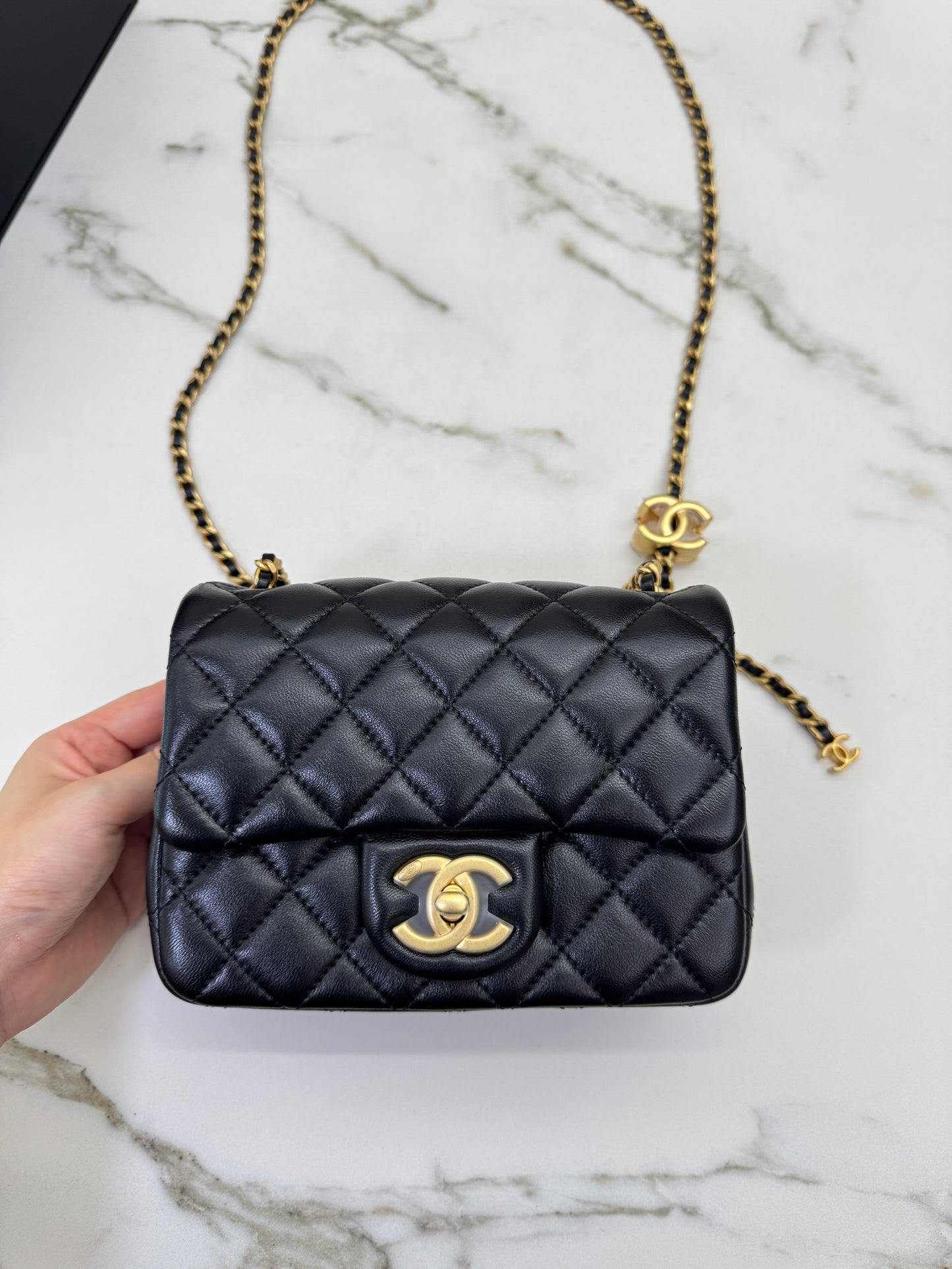 CHANEL 25B調節扣 Mini CF17