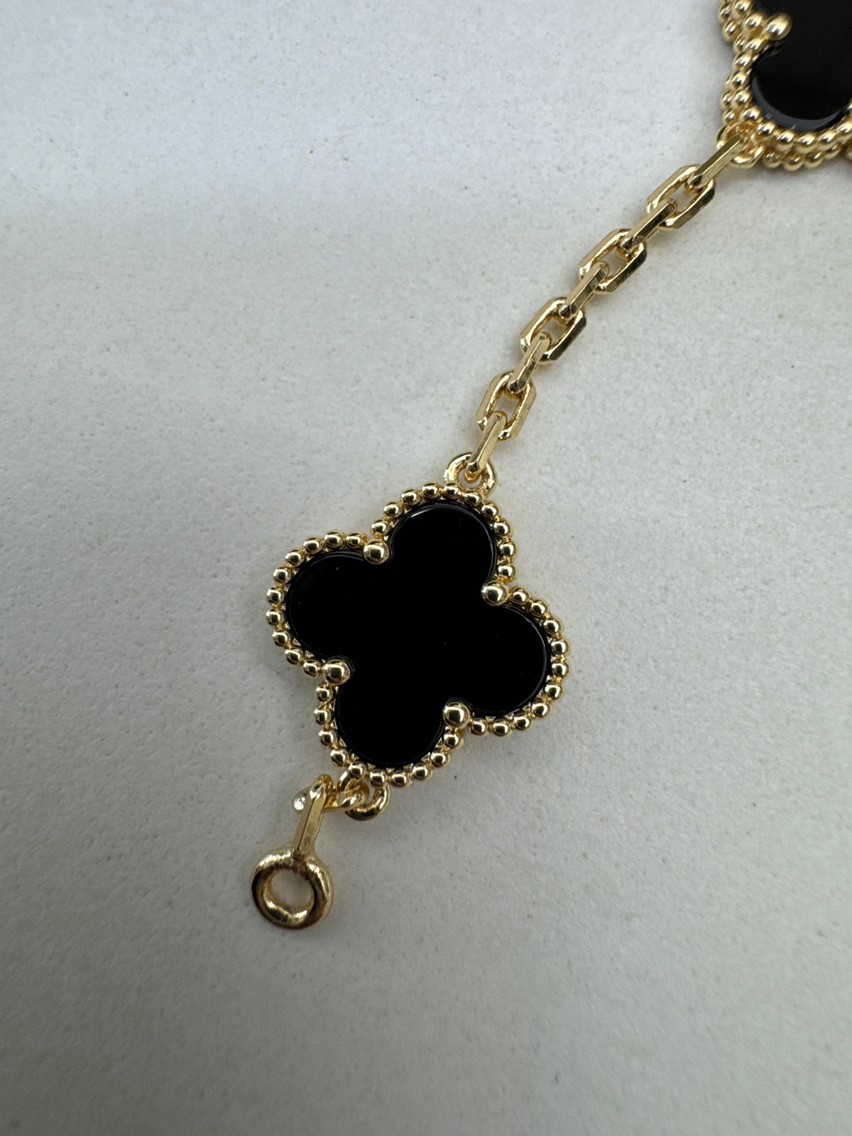 VCA Vintage Alhambra Bracelet 黑玉髓