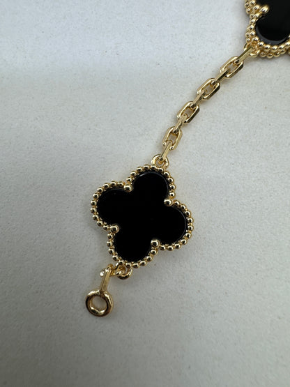 VCA Vintage Alhambra Bracelet 黑玉髓