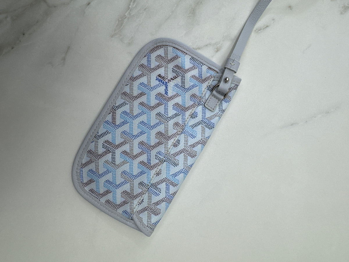 GOYARD St Louis Tote PM Polar Blue