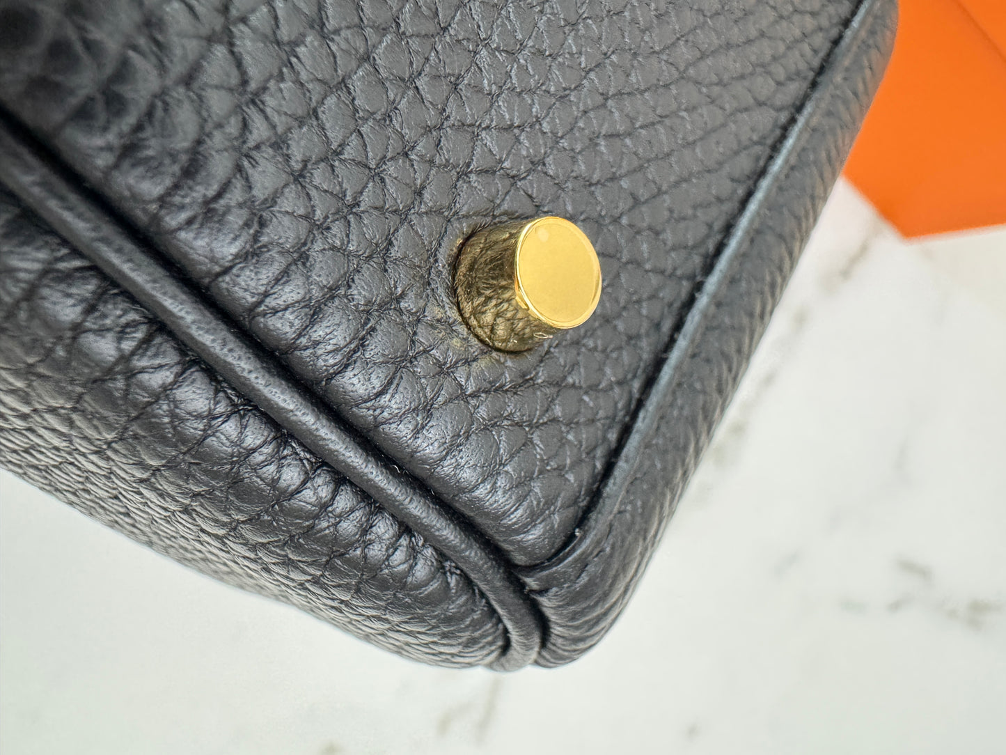 HERMES Mini Lindy I 黑色 Noir GHW