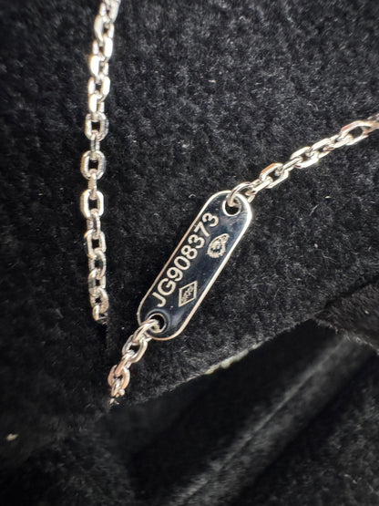 VCA Vintage Alhambra 白金色白貝母