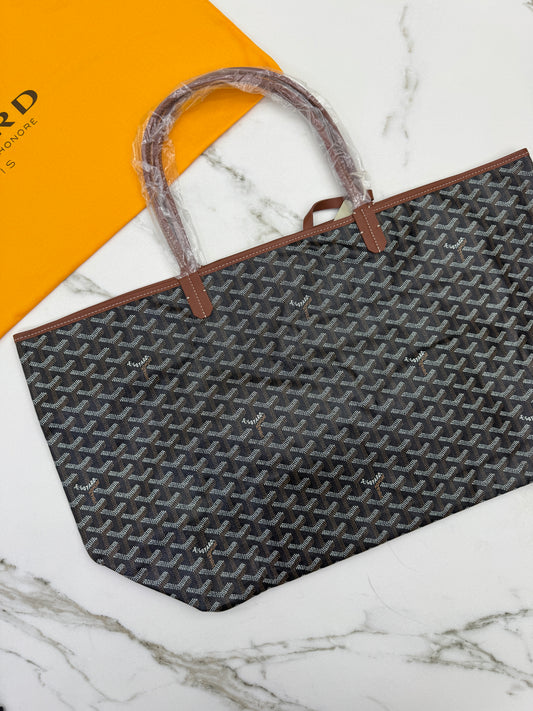 GOYARD St Louis Tote Bag 焦糖棕 GM