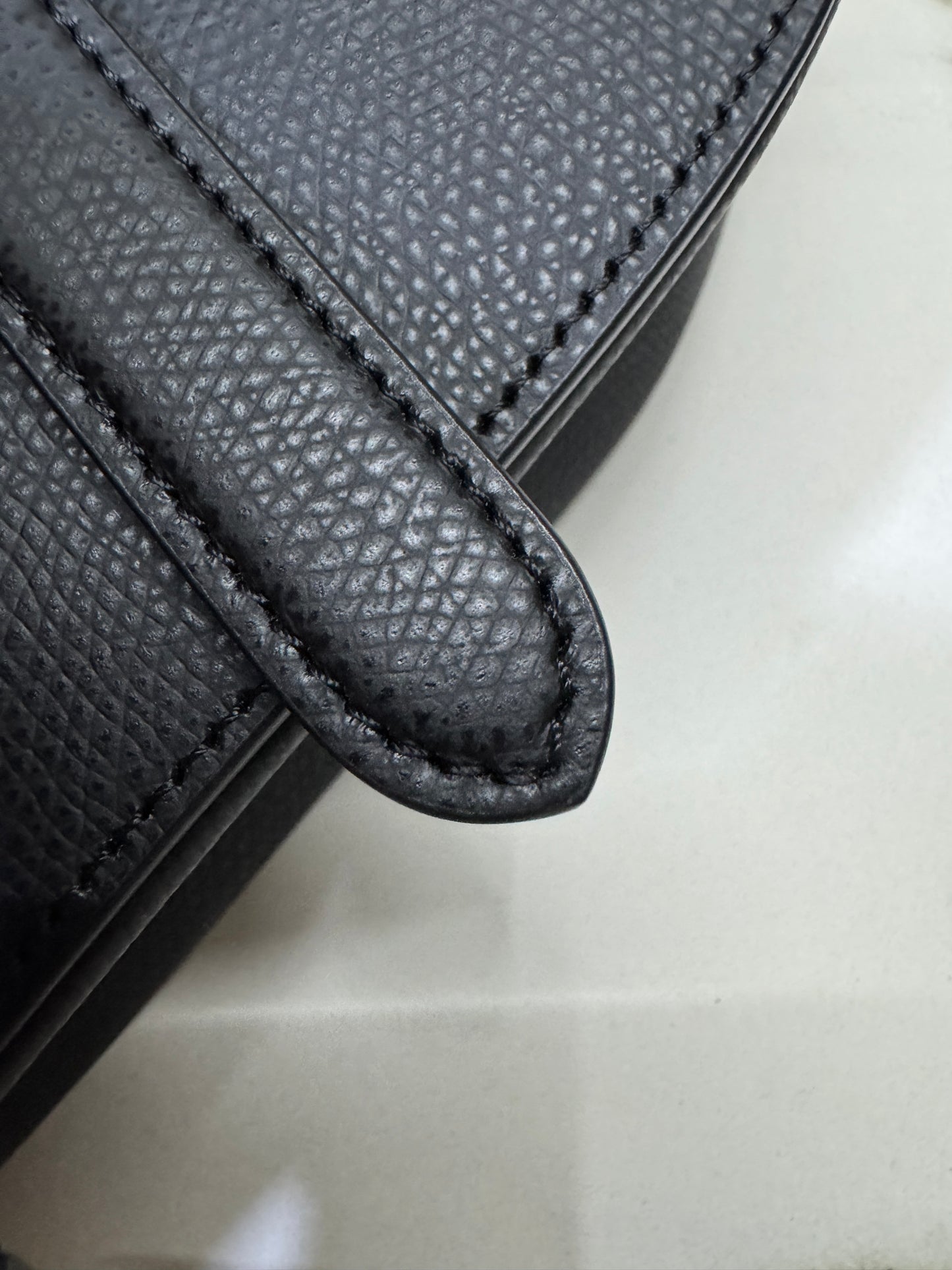 DIOR Saddle Medium Black