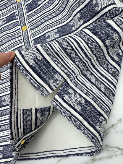 CElLINE 凱旋門Logo橫紋外套