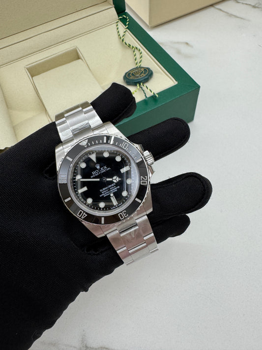 ROLEX Submariner 黑水鬼無曆版 114060