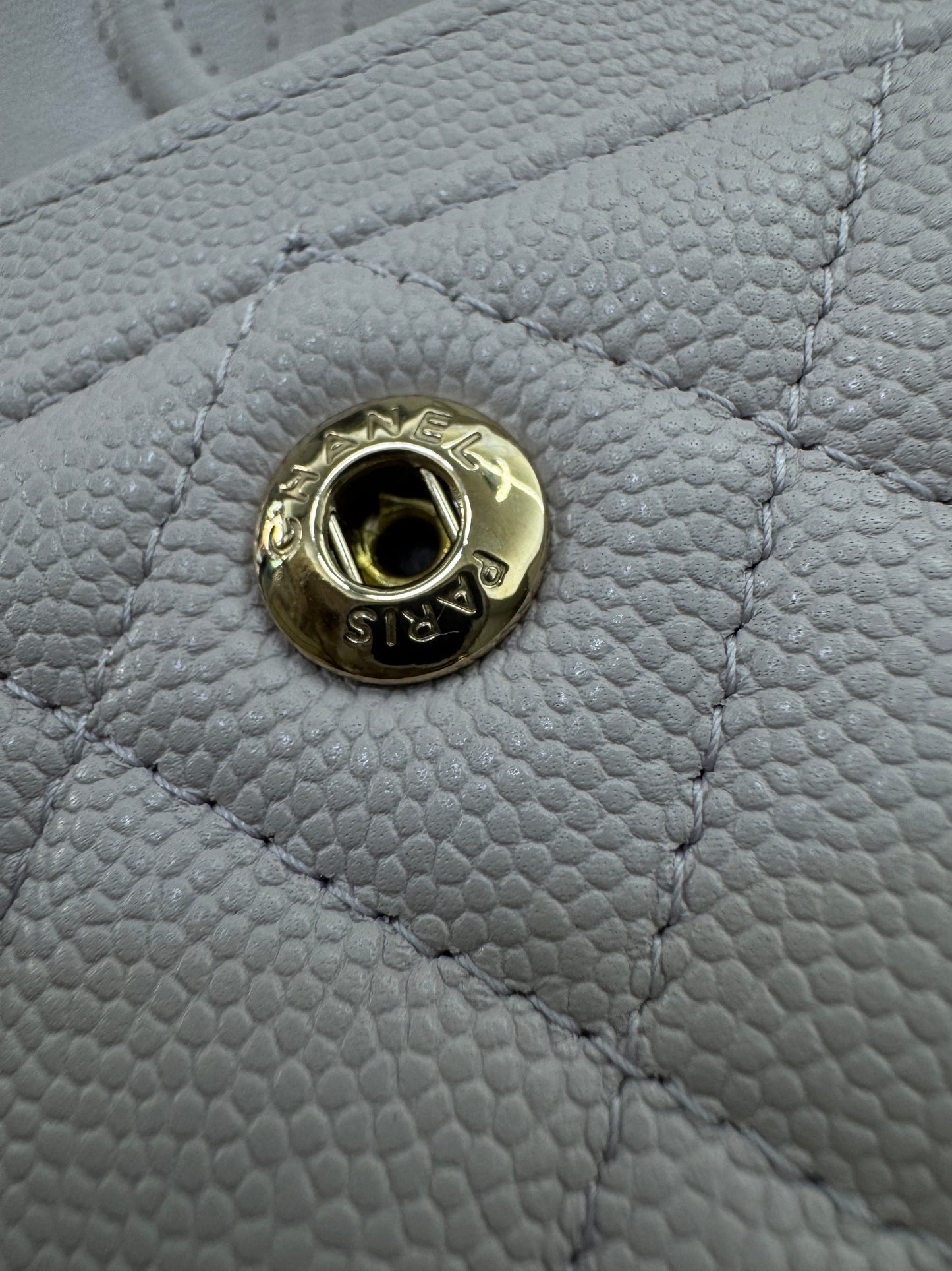 CHANEL CF23 Small 21S Liliac Caviar Calfskin GHW
