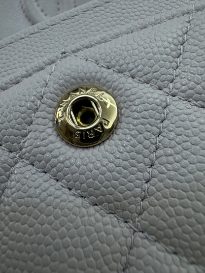 CHANEL CF23 Small 21S Liliac Caviar Calfskin GHW