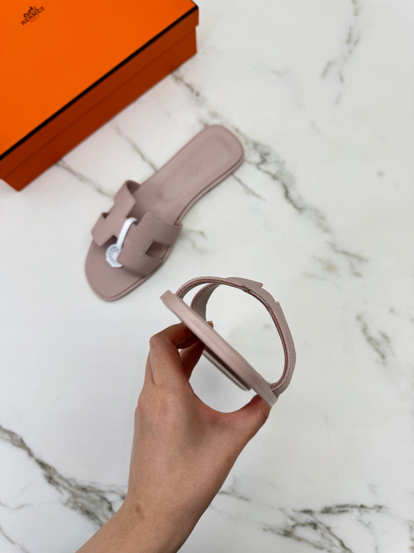HERMES Oran 陶瓷粉 Rose Porcelaine
