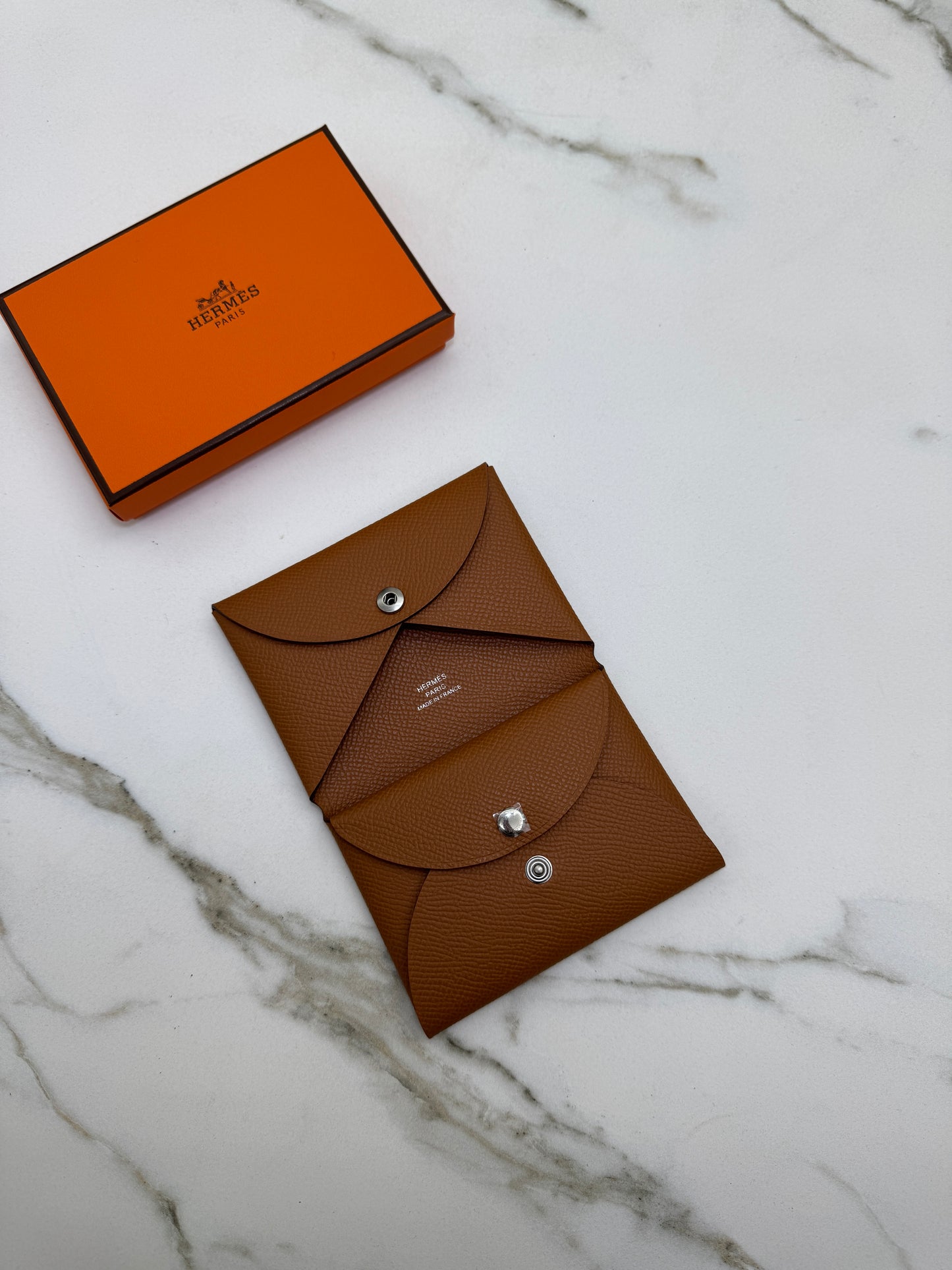 HERMES Calvi Duo Gold