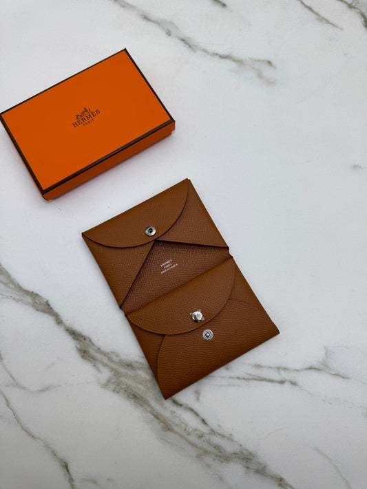 HERMES Calvi Duo Gold