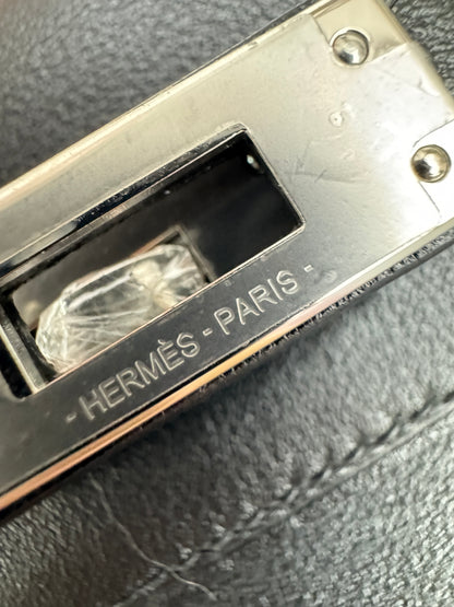 HERMES Kelly Moove 黑銀 Swift Noir PHW